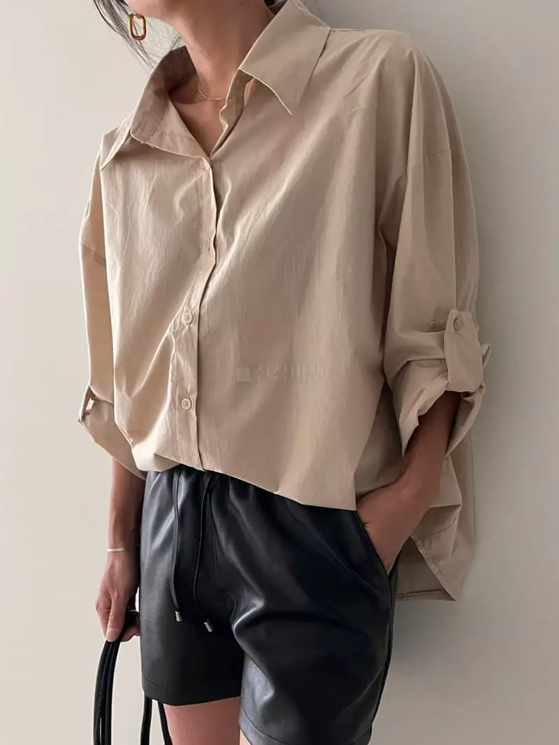 Ripple - Korean Women Fashion - #momslook - Odri Shirt - 5