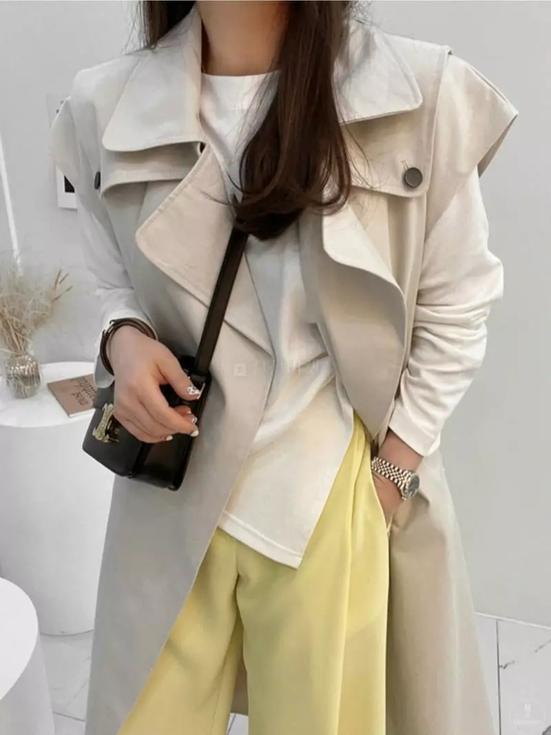 Ripple - Korean Women Fashion - #momslook - Avenue Long Vest - 6