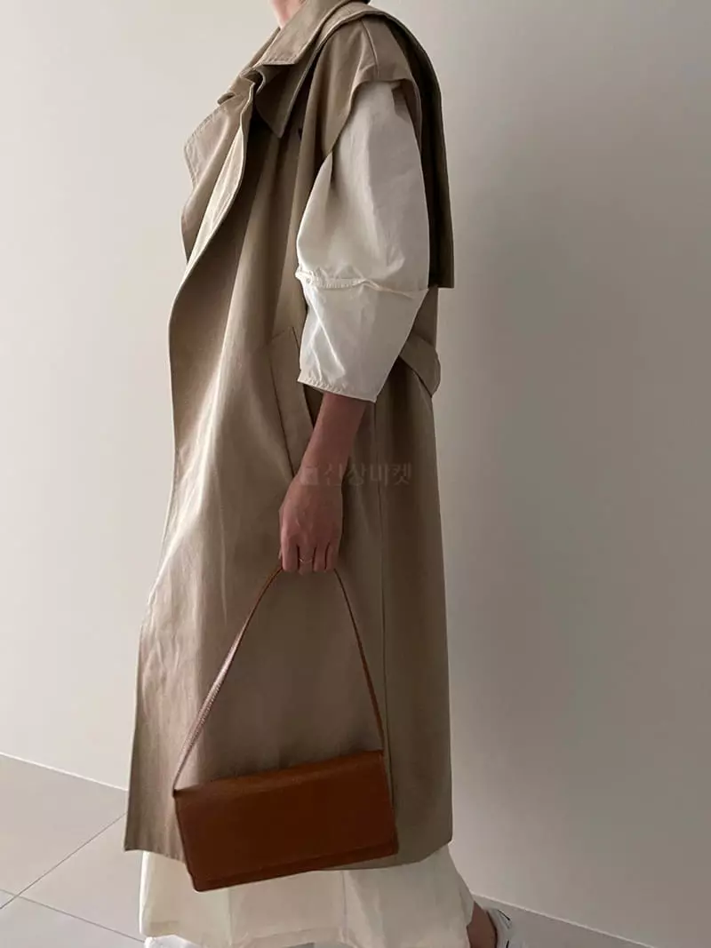 Ripple - Korean Women Fashion - #momslook - Avenue Long Vest - 8