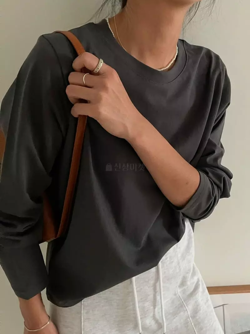 Ripple - Korean Women Fashion - #womensfashion - Soft Tee - 4