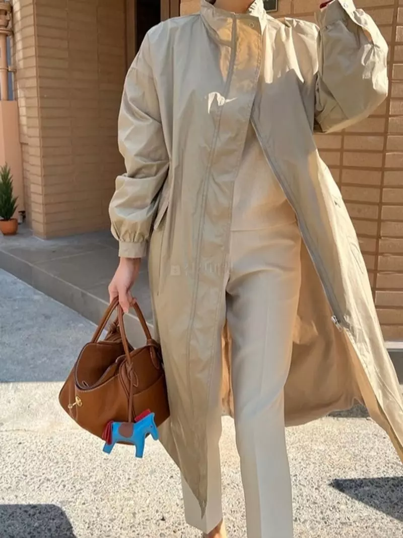 Ripple - Korean Women Fashion - #momslook - Battle Field Jacket - 7
