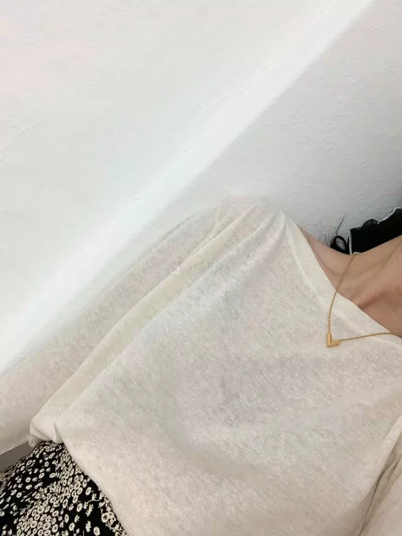 Ripple - Korean Women Fashion - #momslook - Linen Flo Tee - 2