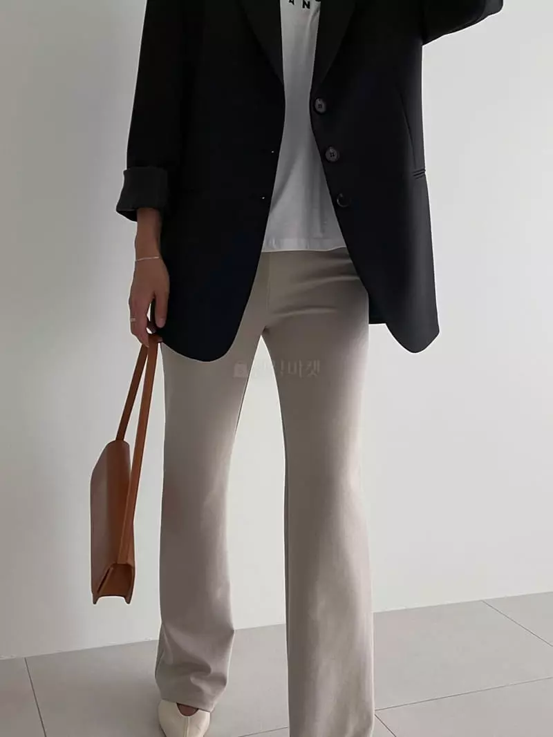 Ripple - Korean Women Fashion - #pursuepretty - Chshion Bootscut Pants