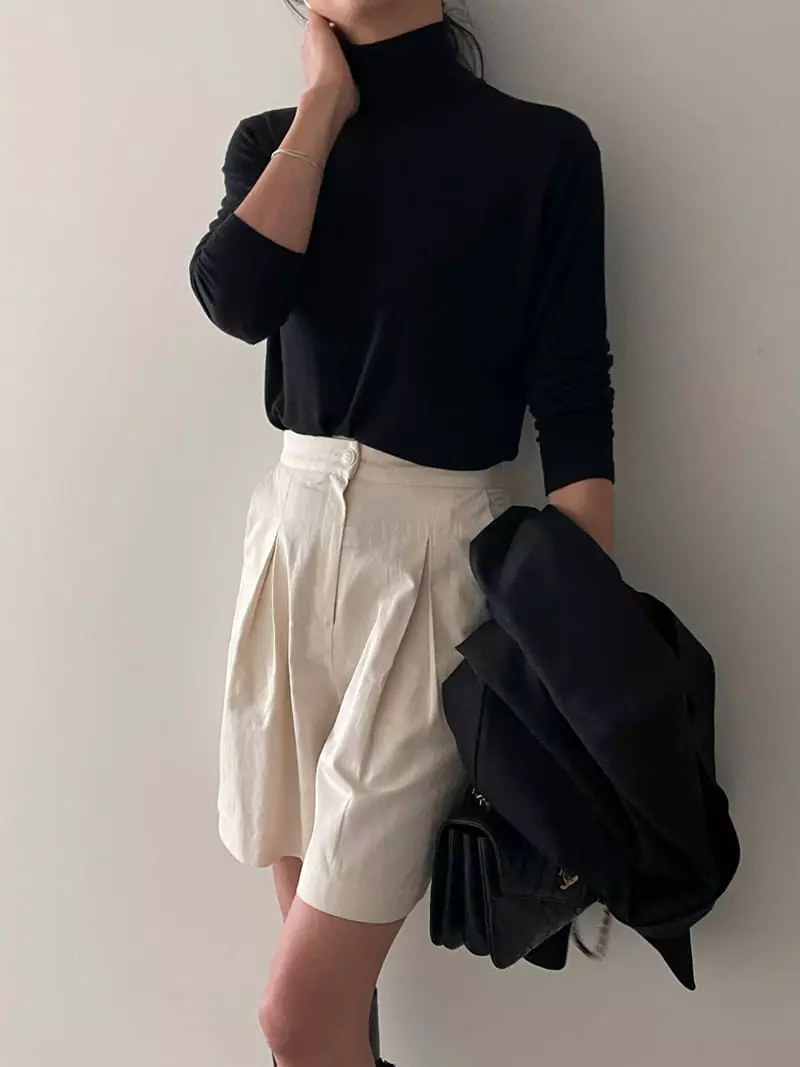 Ripple - Korean Women Fashion - #pursuepretty - Lala Turtleneck Tee - 4