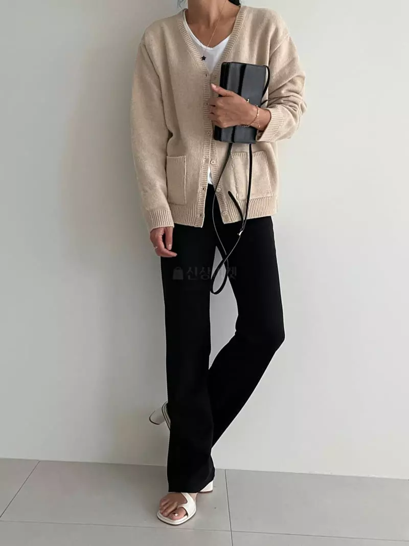 Ripple - Korean Women Fashion - #romanticstyle - Chshion Bootscut Pants - 3