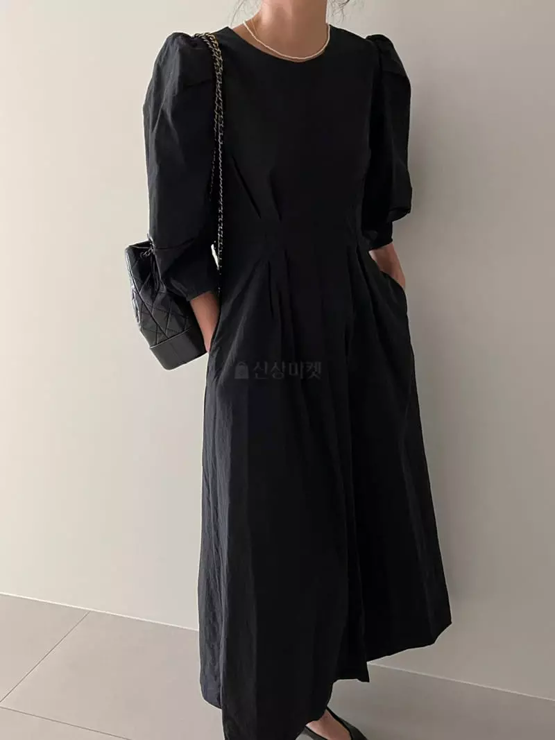 Ripple - Korean Women Fashion - #romanticstyle - Lia Pintuck One-piece - 9