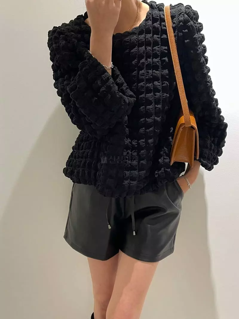 Ripple - Korean Women Fashion - #romanticstyle - Lavendar Blouse - 6