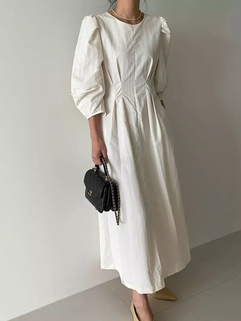 Ripple - Korean Women Fashion - #shopsmall - Lia Pintuck One-piece - 10