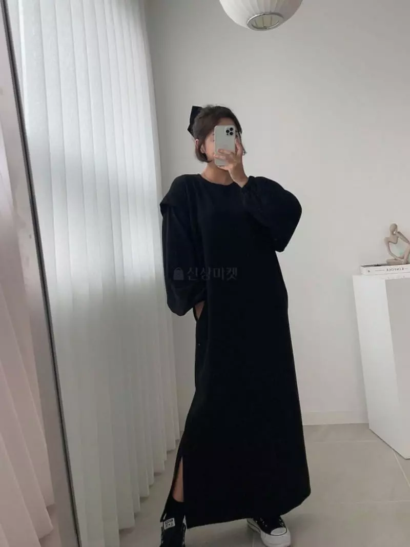 Ripple - Korean Women Fashion - #shopsmall - Wing Shoulder One-piece - 3