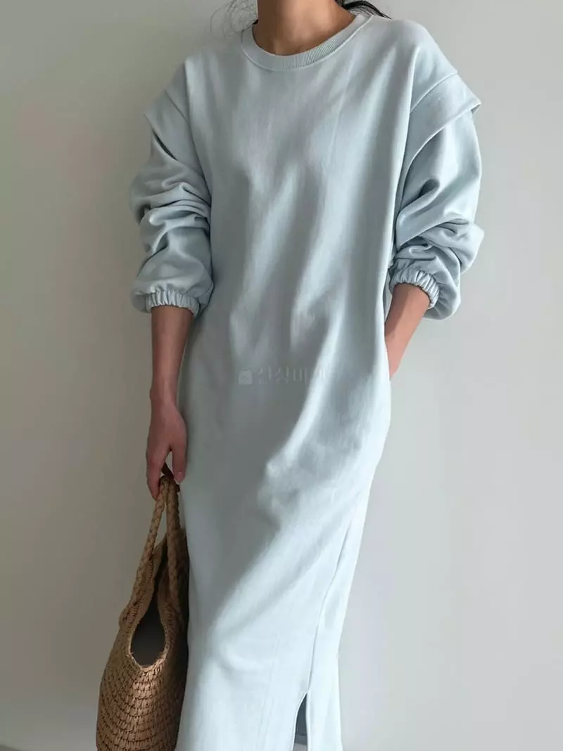 Ripple - Korean Women Fashion - #shopsmall - Wing Shoulder One-piece - 4