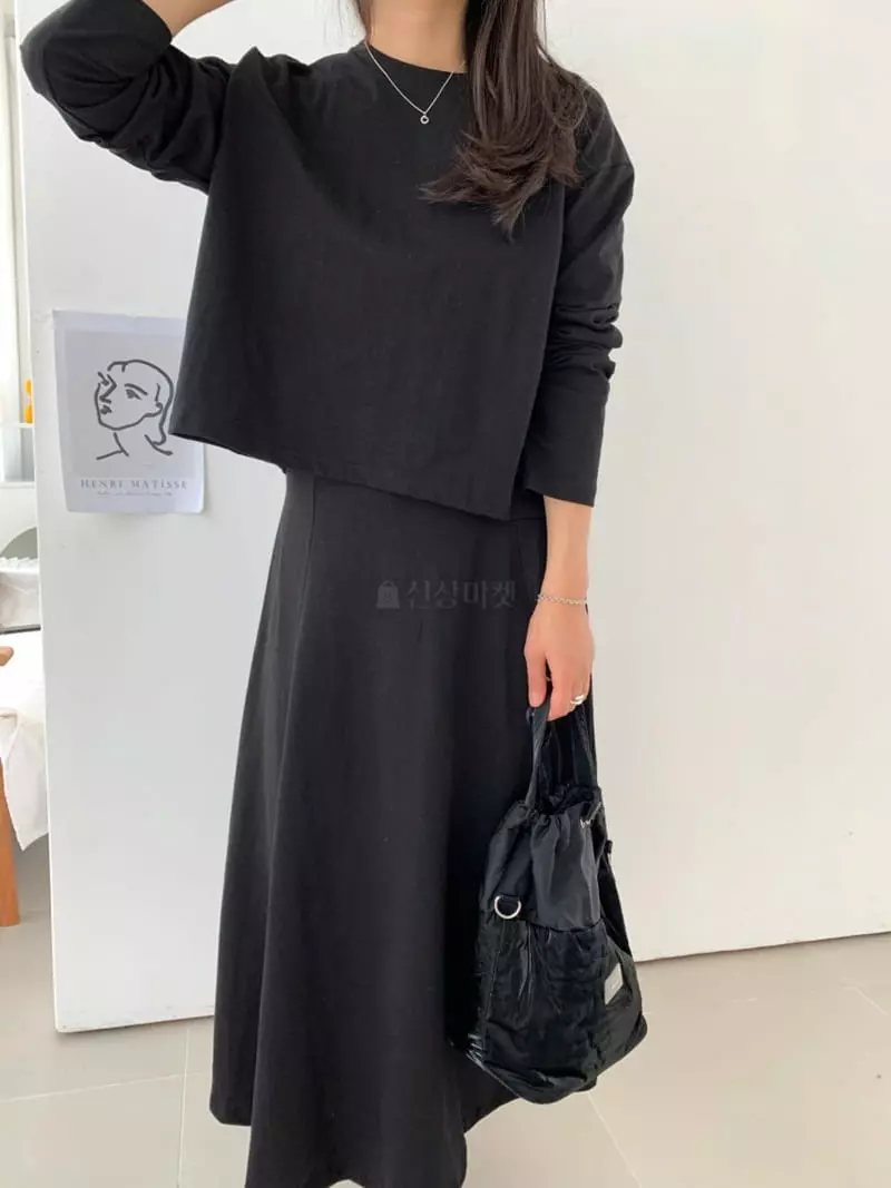 Ripple - Korean Women Fashion - #thatsdarling - Long Sleeves Cozy Set - 3