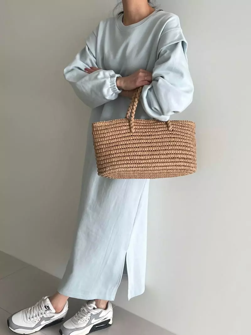 Ripple - Korean Women Fashion - #thelittlethings - Wing Shoulder One-piece - 5