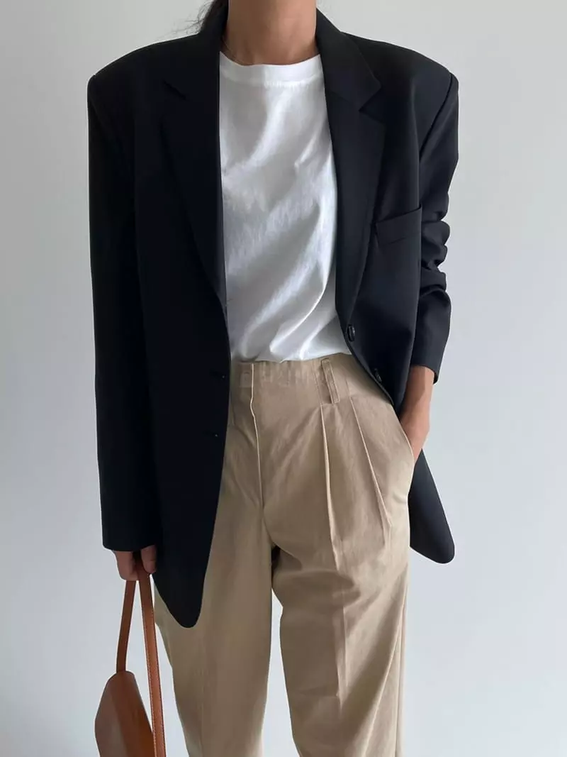 Ripple - Korean Women Fashion - #vintageinspired - Classic Jacket - 2