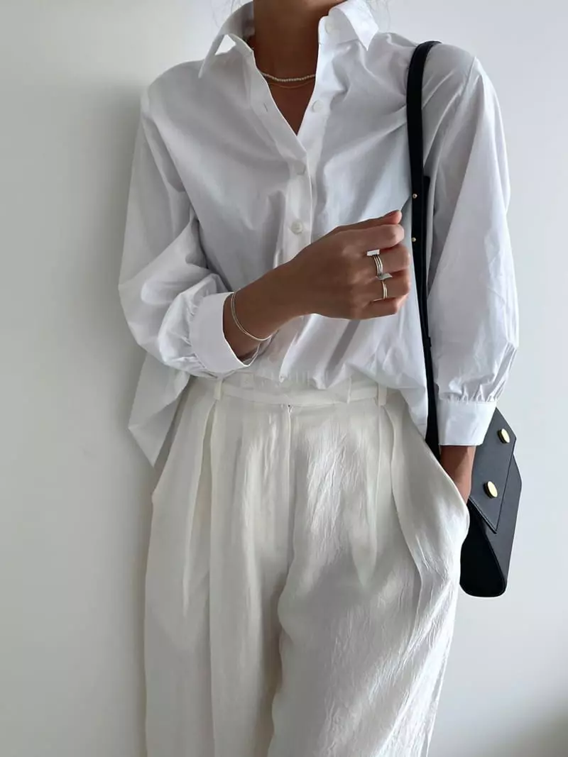 Ripple - Korean Women Fashion - #womensfashion - Pleats Shirt - 2