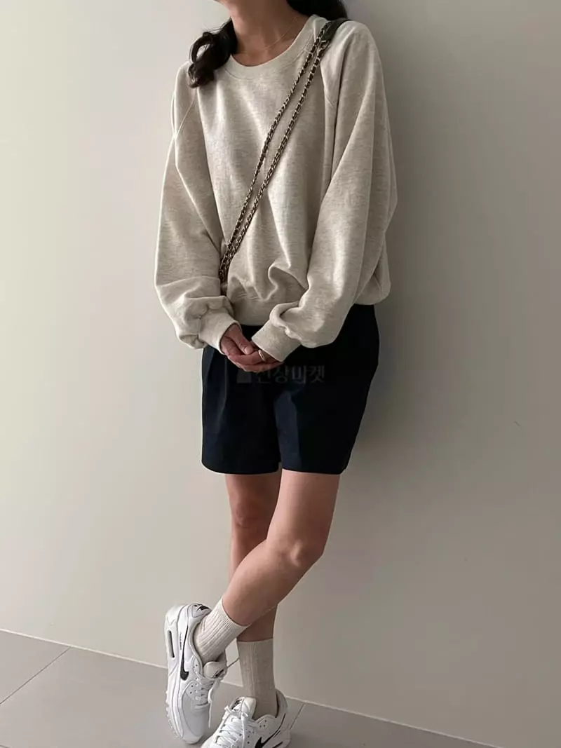 Ripple - Korean Women Fashion - #womensfashion - Waffle Crop Sweatshirt - 8
