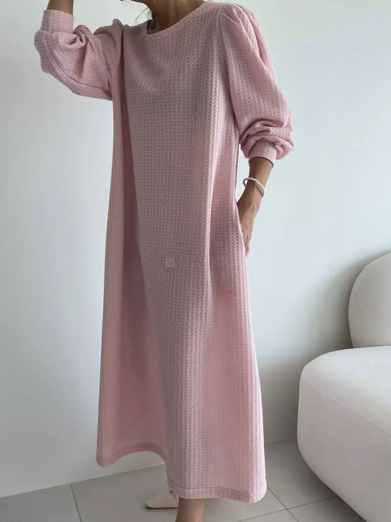 Ripple - Korean Women Fashion - #womensfashion - Waffle One-piece - 11