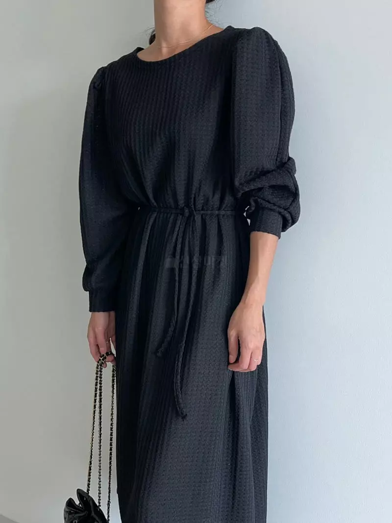 Ripple - Korean Women Fashion - #womensfashion - Waffle One-piece - 9