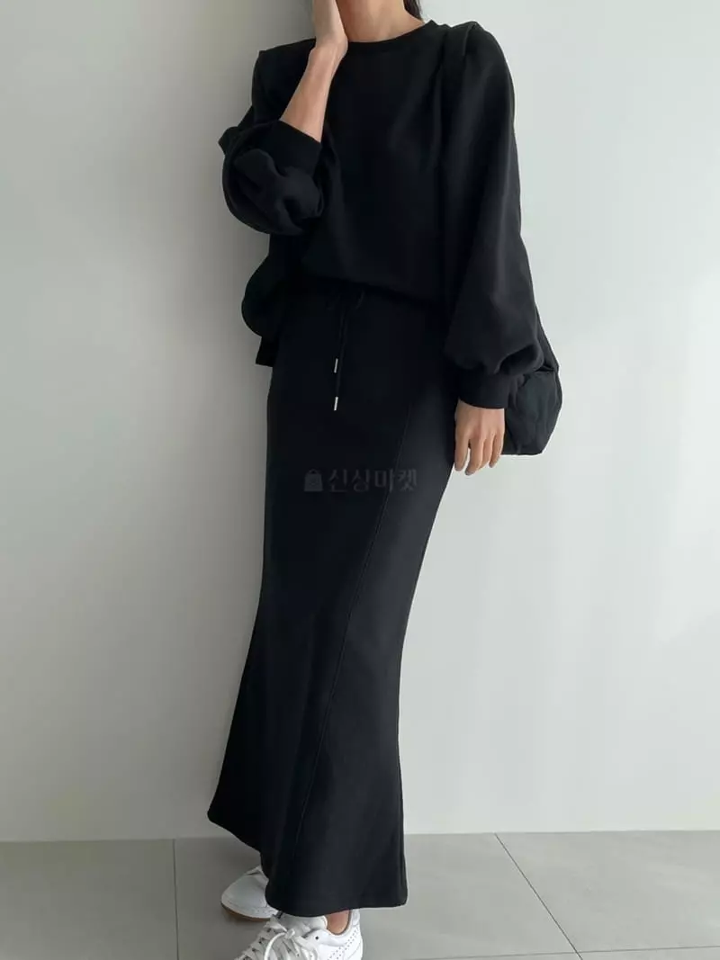 Ripple - Korean Women Fashion - #momslook - Wolson Top Bottom Set - 4