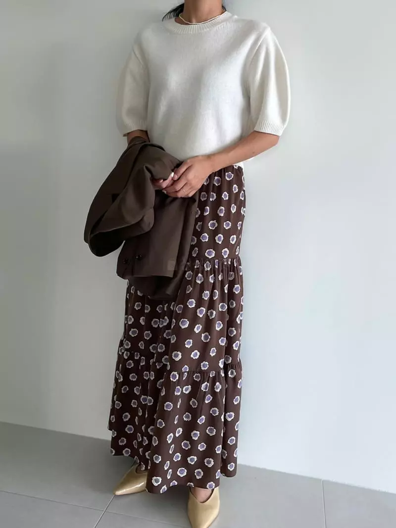 Ripple - Korean Women Fashion - #womensfashion - Old Cancan Skirt