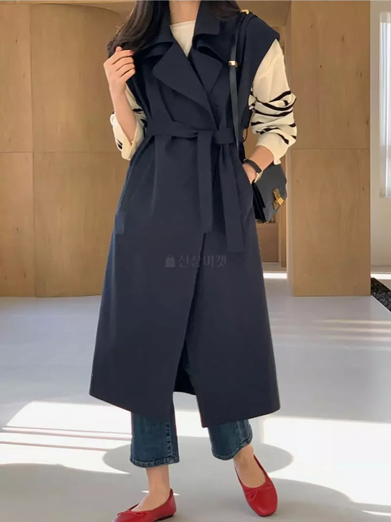 Ripple - Korean Women Fashion - #womensfashion - Avenue Long Vest