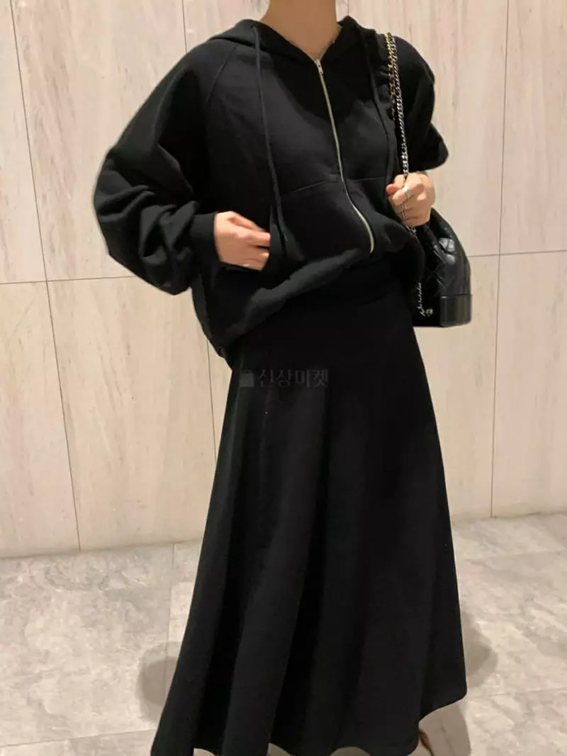 Ripple - Korean Women Fashion - #womensfashion - Moal Zip-up Set - 3