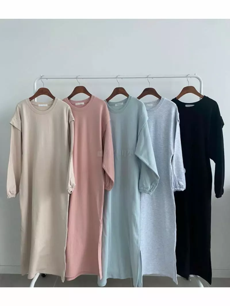 Ripple - Korean Women Fashion - #womensfashion - Wing Shoulder One-piece - 9
