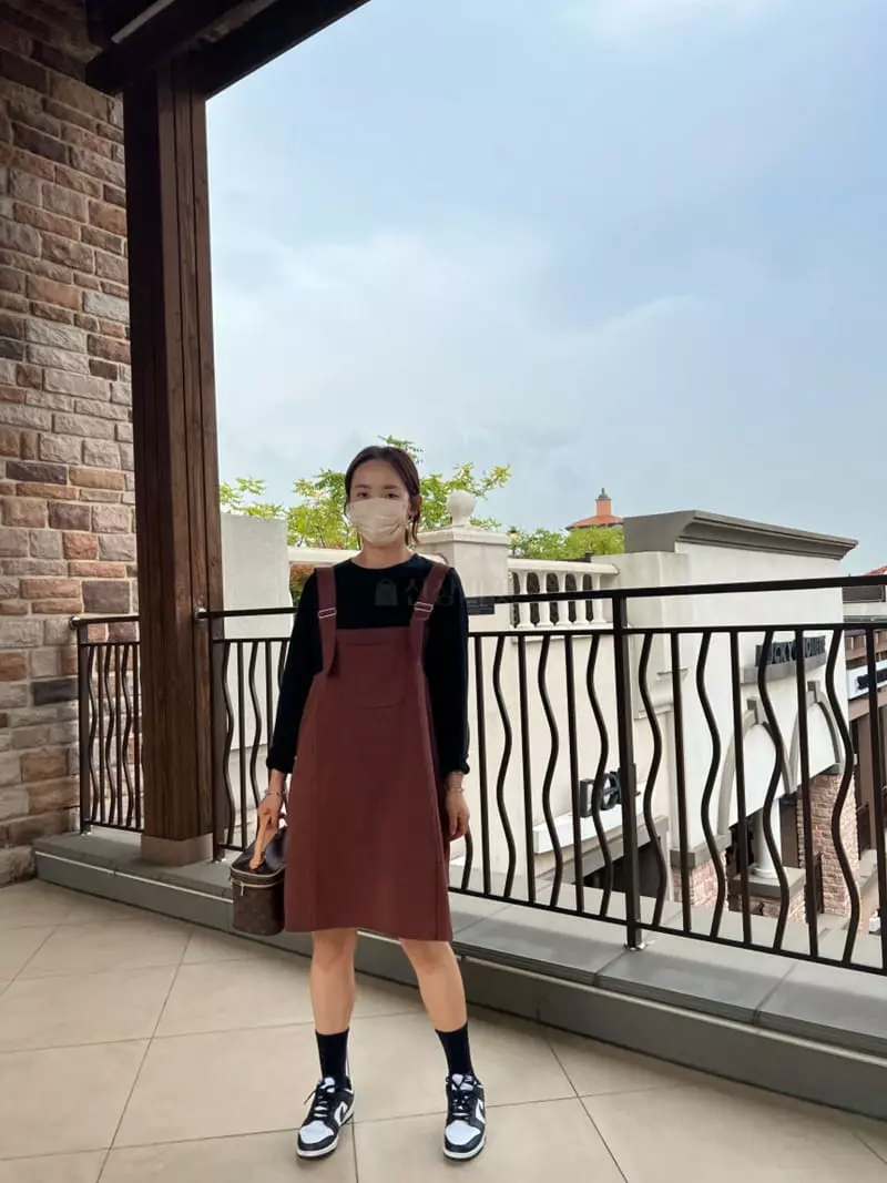 Room698 - Korean Women Fashion - #momslook - Half Dungarees One-piece - 12