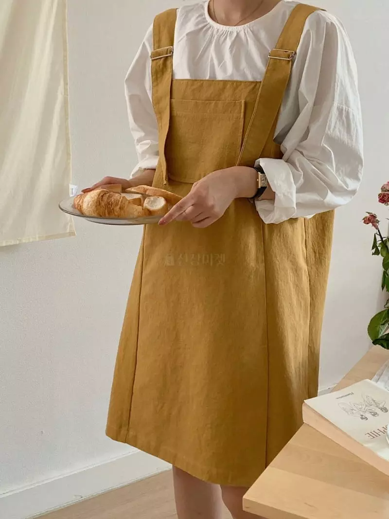 Room698 - Korean Women Fashion - #momslook - Half Dungarees One-piece - 3