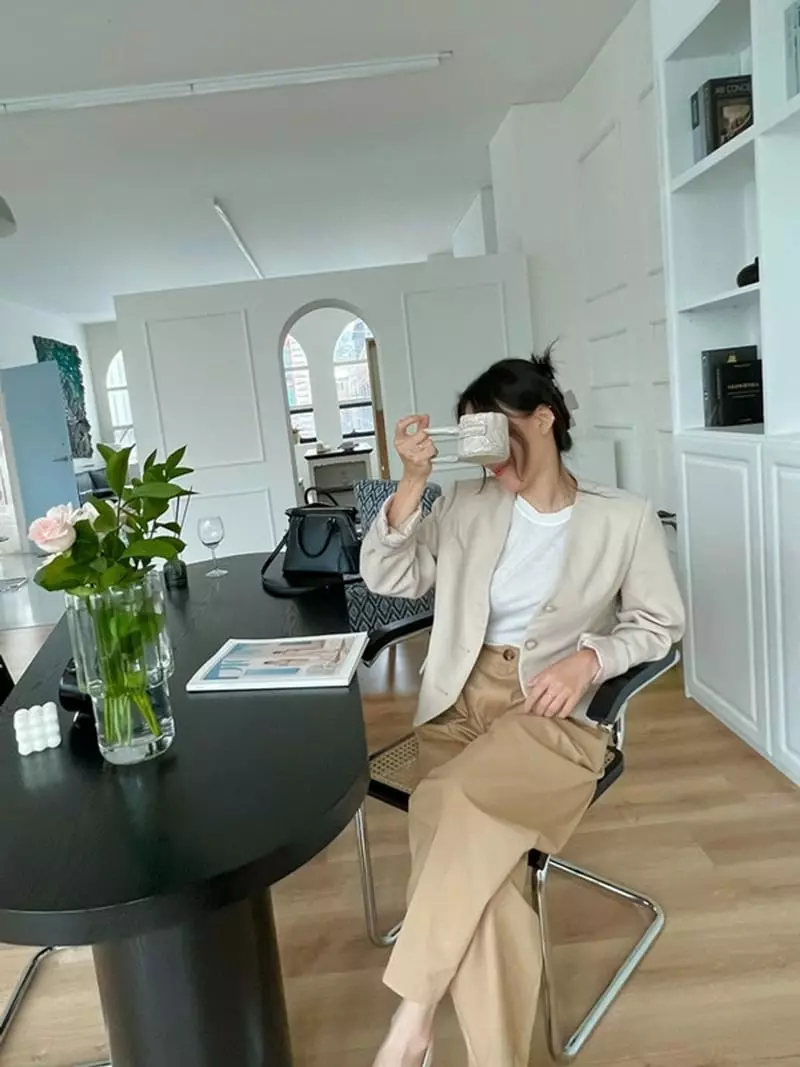 Room698 - Korean Women Fashion - #momslook - Point No Collat Jacket - 12