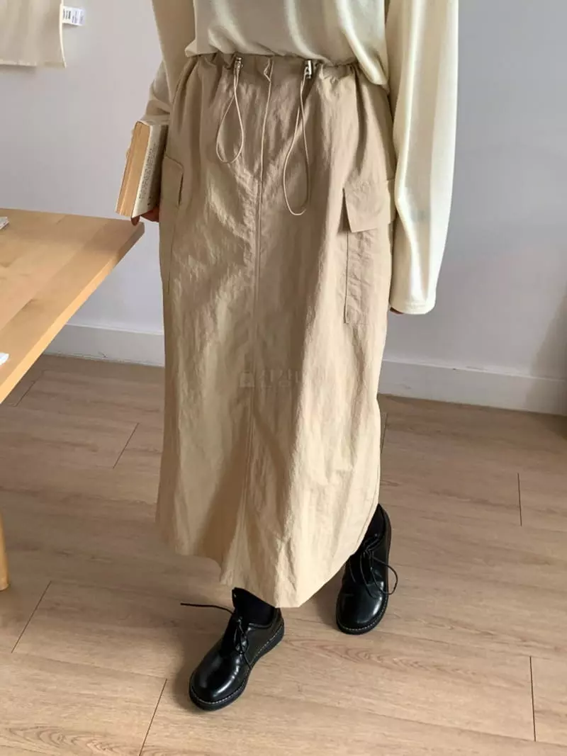 Room698 - Korean Women Fashion - #momslook - Cargo String Skirt - 3