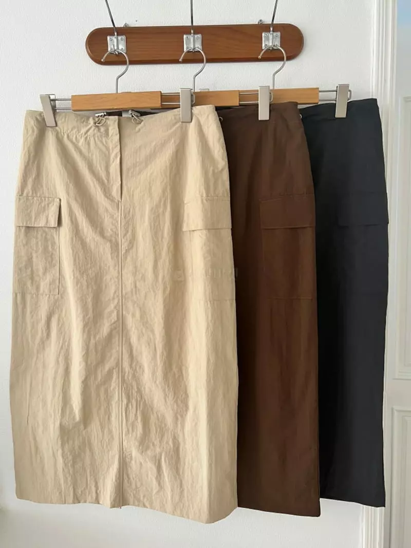 Room698 - Korean Women Fashion - #momslook - Cargo String Skirt - 7