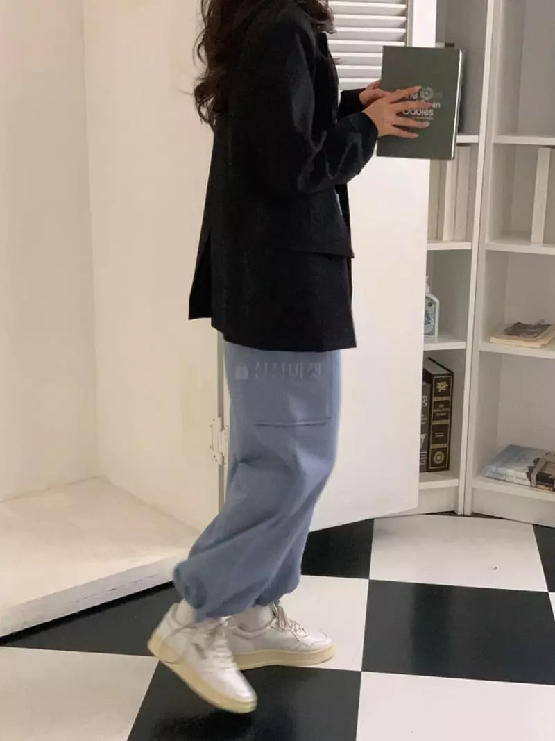 Room698 - Korean Women Fashion - #momslook - Terry String Pants - 6