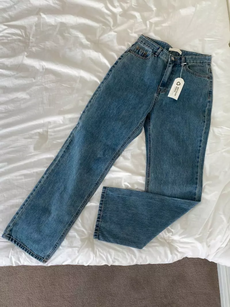 Room698 - Korean Women Fashion - #momslook - Straight Jeans - 5