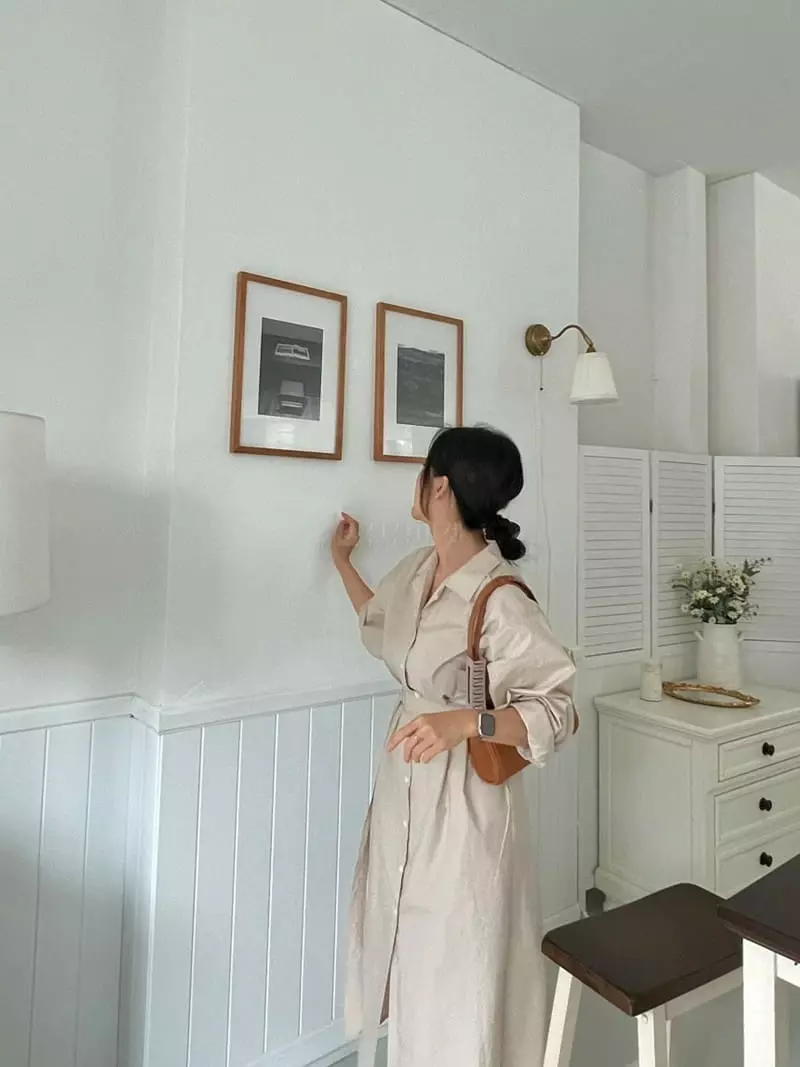 Room698 - Korean Women Fashion - #momslook - Bijou Shirt One-piece - 10