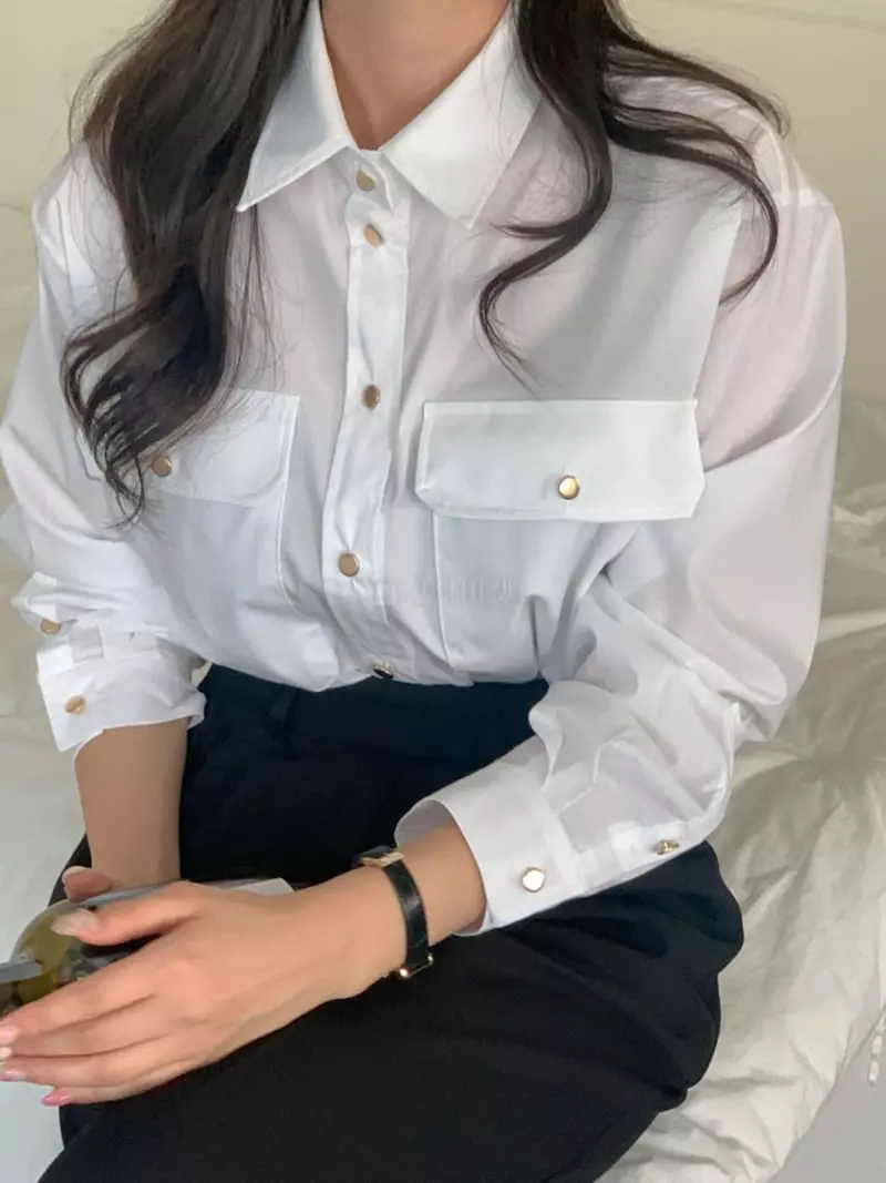 Room698 - Korean Women Fashion - #momslook - Mirang Shirt - 9