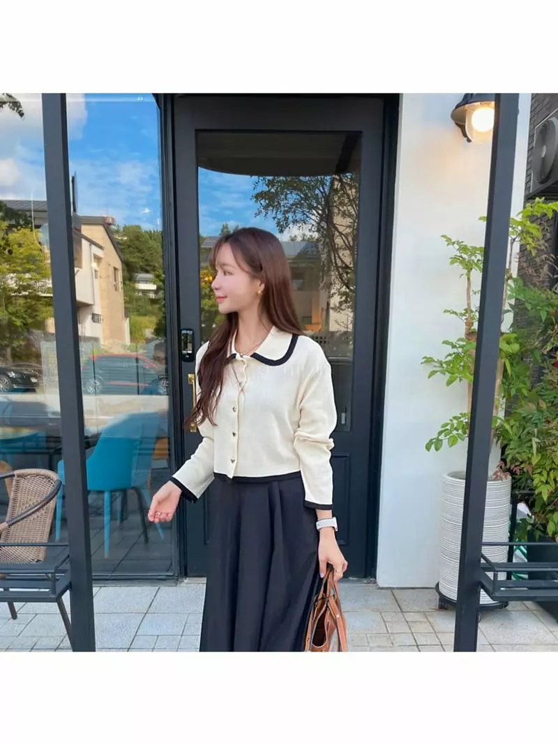 Room698 - Korean Women Fashion - #momslook - Love Waffle Cardigan - 6
