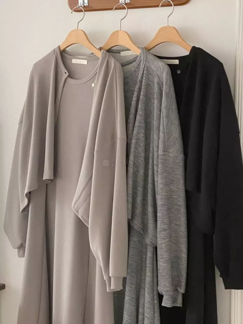Room698 - Korean Women Fashion - #momslook - Line Cardigan - 2