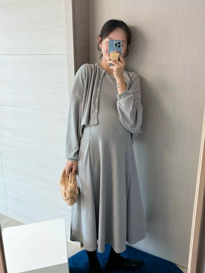 Room698 - Korean Women Fashion - #momslook - Line One-piece Set - 3