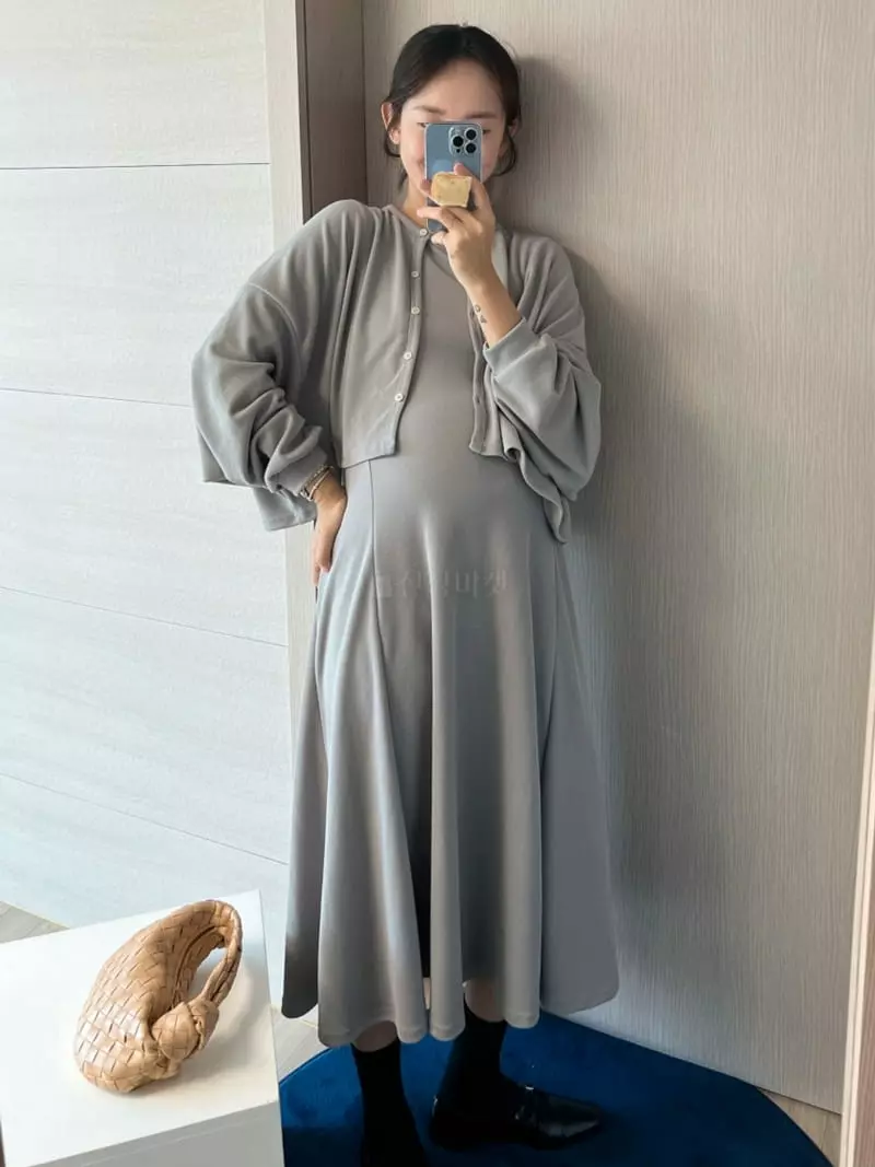 Room698 - Korean Women Fashion - #momslook - Line One-piece Set - 5