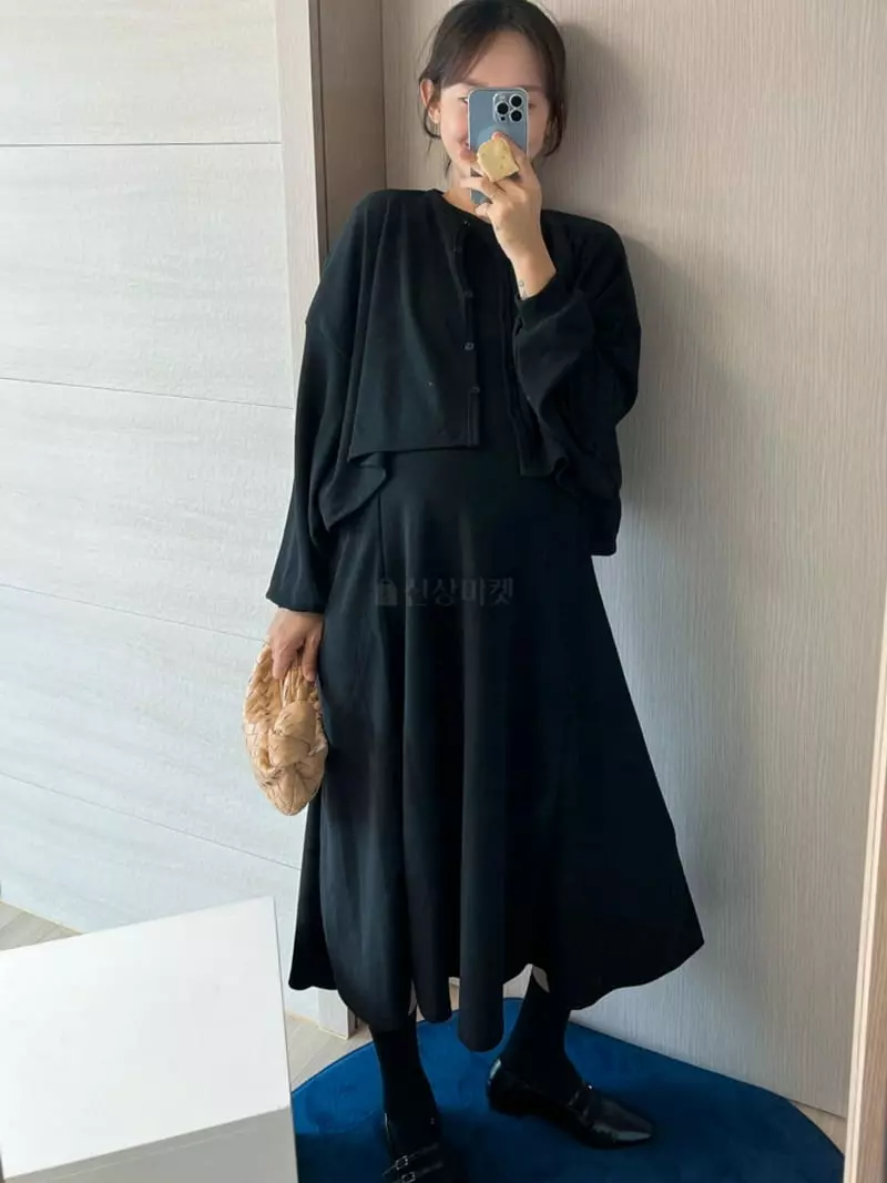 Room698 - Korean Women Fashion - #momslook - Line One-piece Set - 9