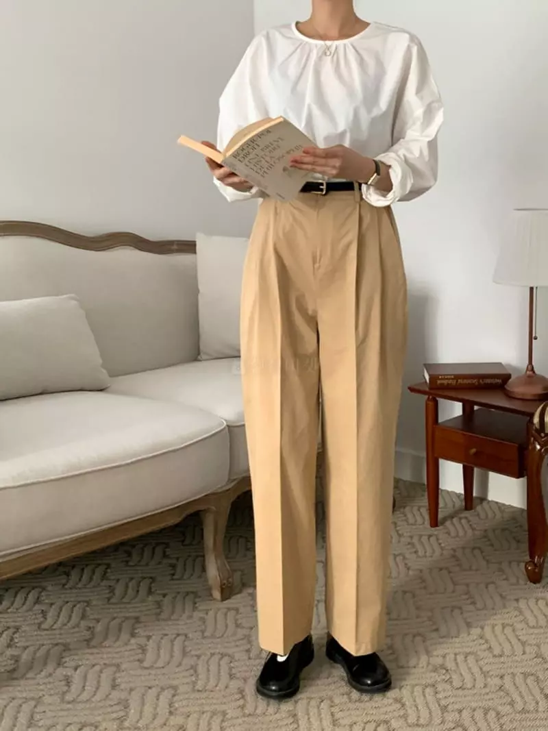 Room698 - Korean Women Fashion - #momslook - Fall Classic Pants - 2
