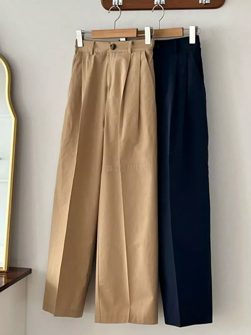 Room698 - Korean Women Fashion - #womensfashion - Fall Classic Pants - 4