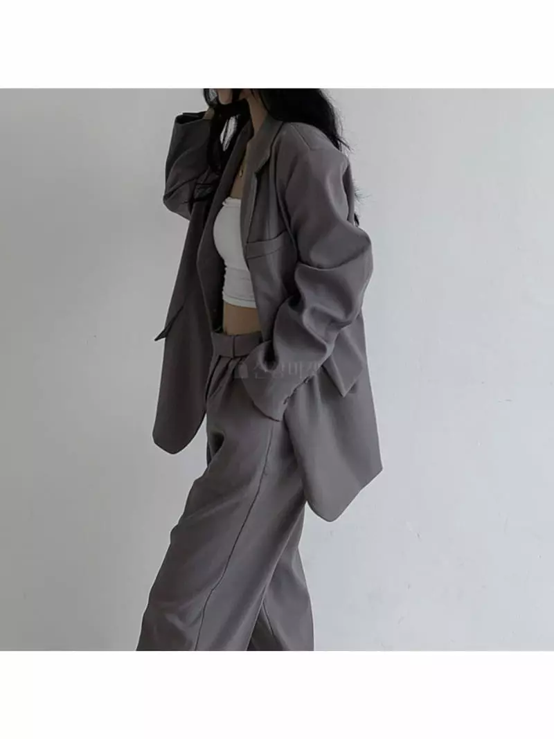 Room698 - Korean Women Fashion - #pursuepretty - Size Up Overfit Jacket - 7
