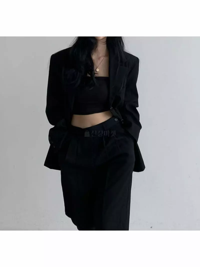 Room698 - Korean Women Fashion - #romanticstyle - Size Up Overfit Jacket - 9