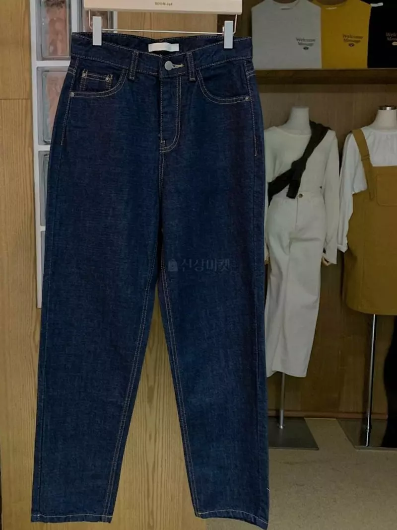 Room698 - Korean Women Fashion - #restrostyle - Boy Fit Jeans - 4