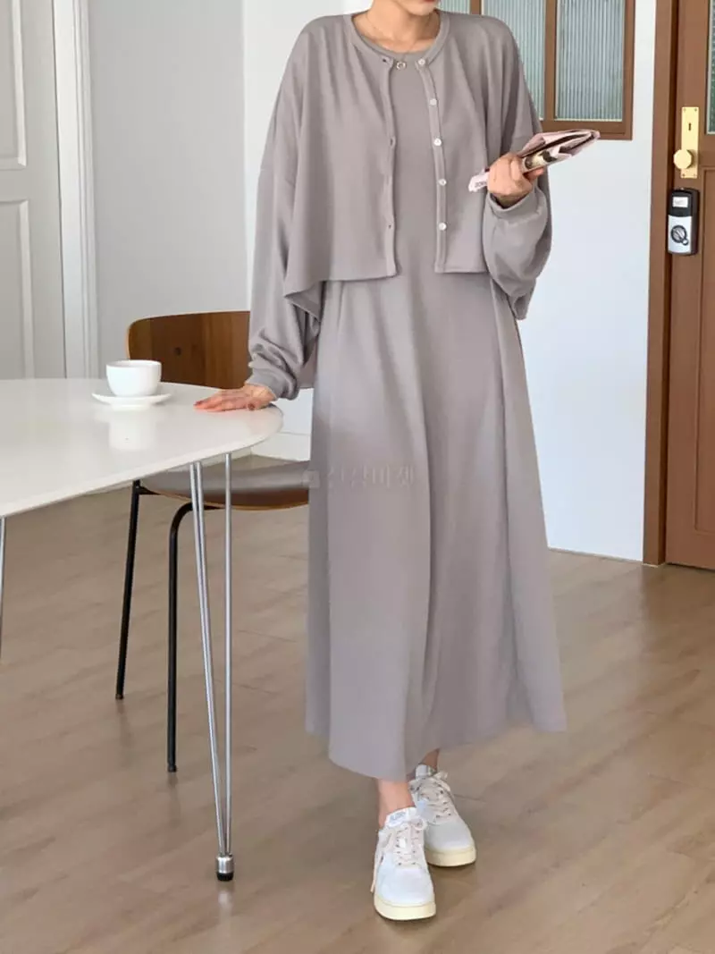 Room698 - Korean Women Fashion - #thatsdarling - Line One-piece