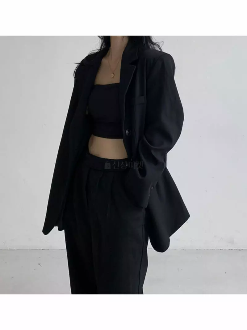 Room698 - Korean Women Fashion - #thelittlethings - Size Up Overfit Jacket - 12