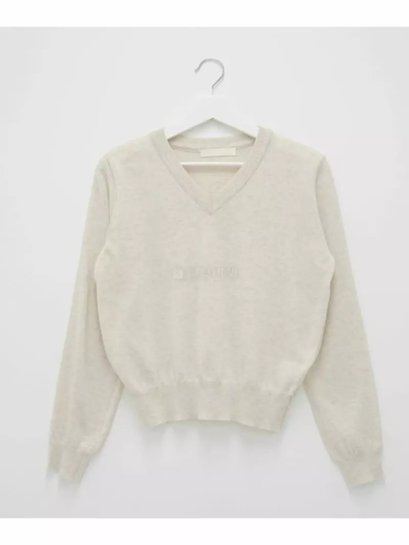 Room698 - Korean Women Fashion - #thelittlethings - V Knit Tee - 8