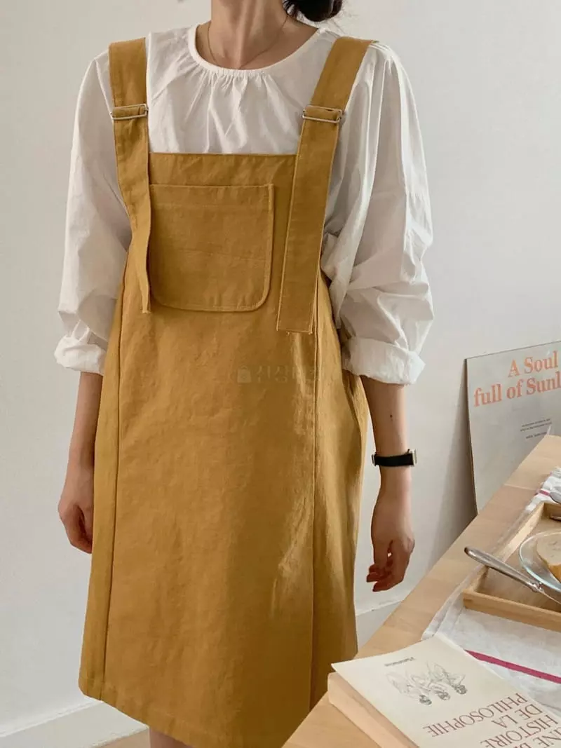 Room698 - Korean Women Fashion - #womensfashion - Half Dungarees One-piece - 6