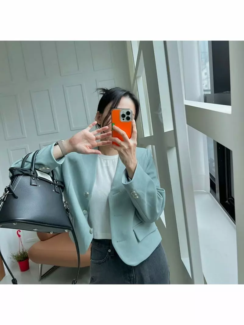 Room698 - Korean Women Fashion - #womensfashion - Point No Collat Jacket - 7